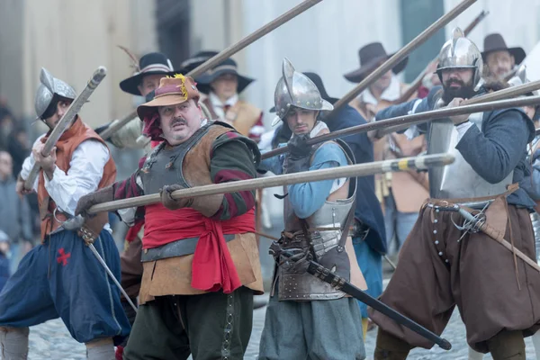 Medieval costume party — Stock Photo, Image