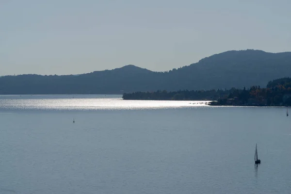 Озеро Маджоре — стоковое фото