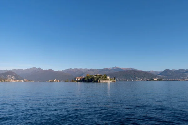 Jezero Maggiore, Stresa, Piemont, Itálie — Stock fotografie