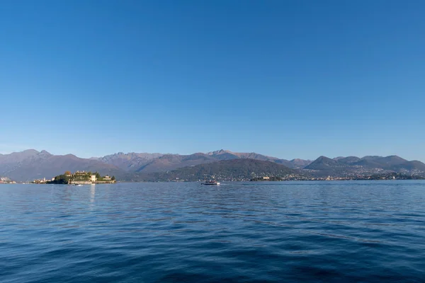 Jezero Maggiore, Stresa, Piemont, Itálie — Stock fotografie