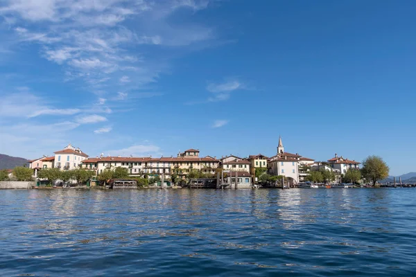 Isola dei Pescatori (Fishermen���s Island), Lake Maggiore, North — ストック写真
