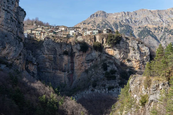 Realdo starobylá vesnice, Liguria region, Itálie — Stock fotografie