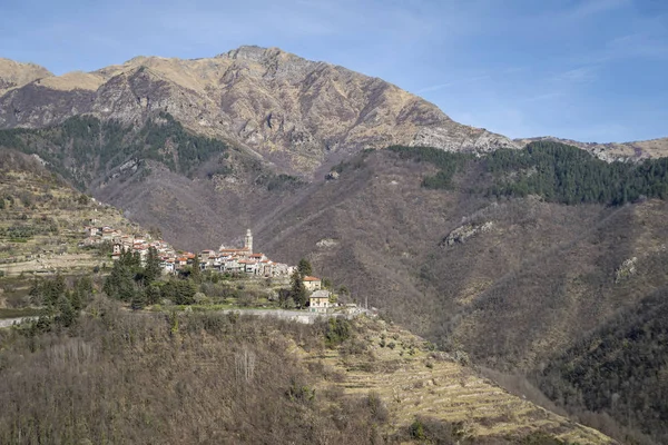 Corte ancient village, Λιγουρία, Ιταλία — Φωτογραφία Αρχείου