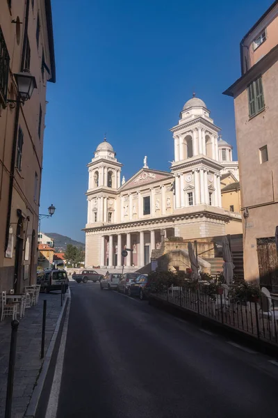 Imperia Italie Février 2020 Cathédrale Saint Maurice Imperia Ligurie Riviera — Photo