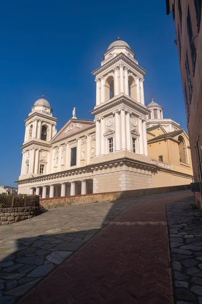 Saint Maurice Cathedral Imperia Regionen Ligurien Italienska Rivieran — Stockfoto