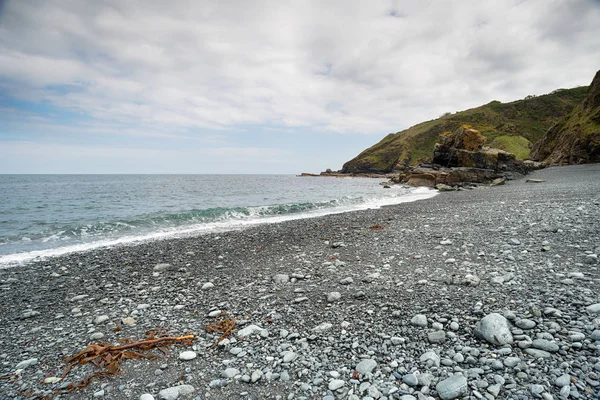 Porthkerris Strand in Kornwand — Stockfoto