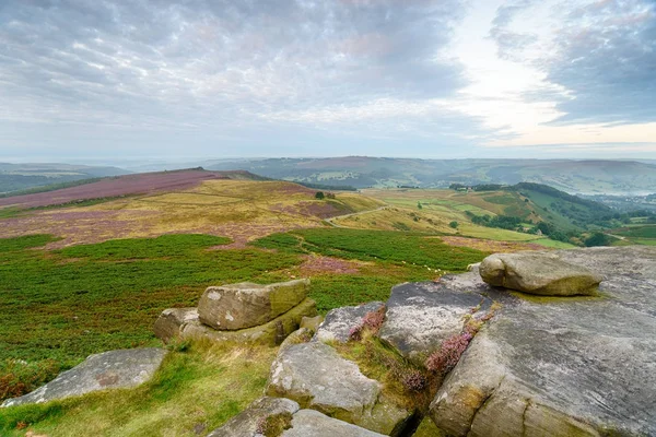 Por la mañana temprano en Higger Tor —  Fotos de Stock