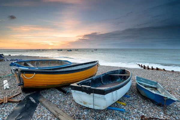 Fishing Boats at Selsey — Stock Photo, Image