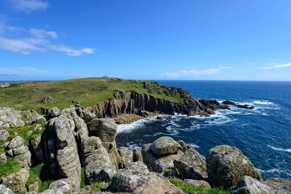 Porth Loe on the Cornwall Coast — Stock Photo, Image