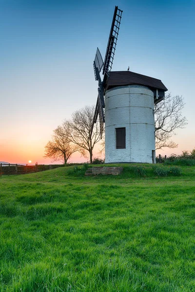Sunset at Ashton Windmill — Stock Photo, Image