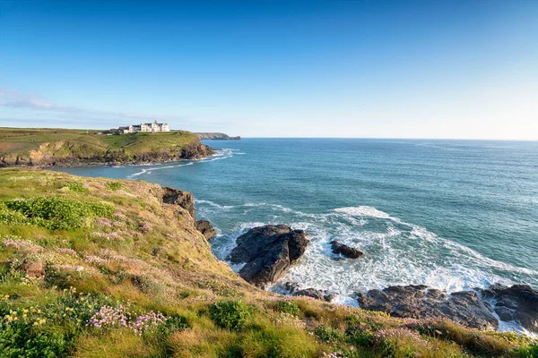 Verano en la costa de Cornualles — Foto de Stock