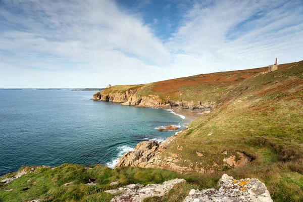 Rinsey Head on the Cornish Coast — Stock Photo, Image