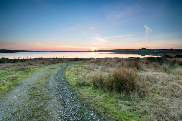 Pista del moorland — Foto Stock