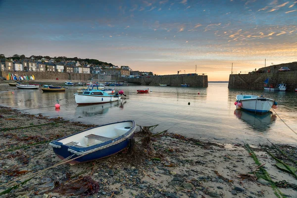 Boats at Mousehole — Stock Photo, Image