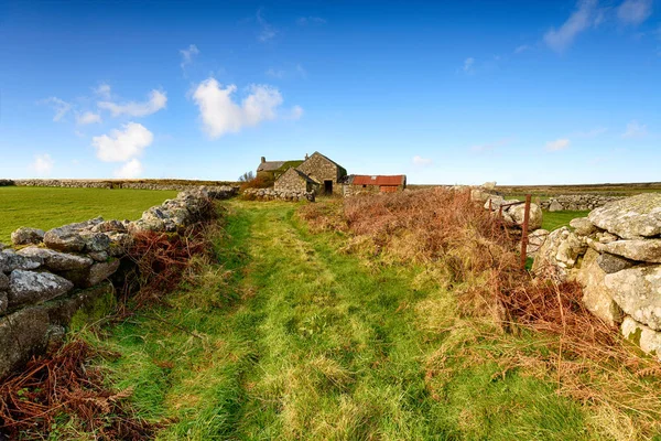 Antigua granja en Cornwall —  Fotos de Stock