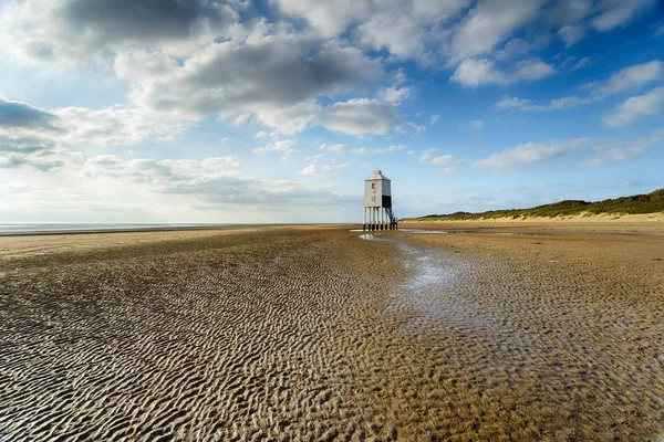 La spiaggia di Burnham sul mare — Foto Stock