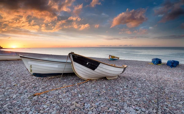 Alba a Budleigh Salterton — Foto Stock