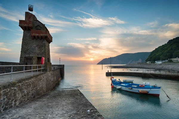 La torre renana a Lynmouth — Foto Stock