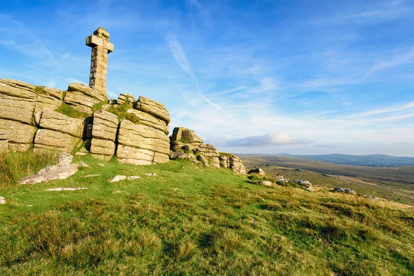 Knægt Tor på Dartmoor - Stock-foto