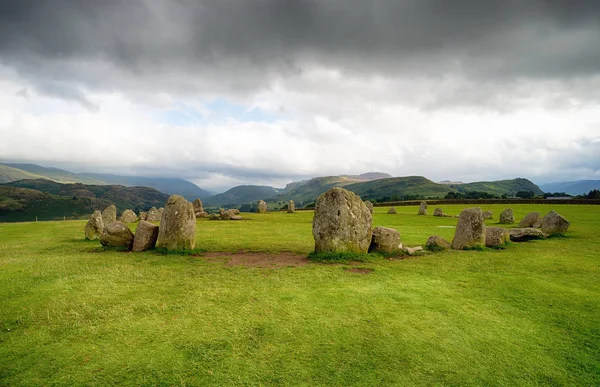 Castlerigg 石圈 — 图库照片