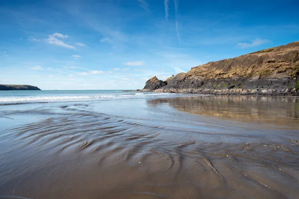 Stranden vid Abereiddy — Stockfoto