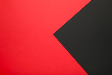 Arkaplan için siyah ve kırmızı kağıt rengi. Kara Cuma