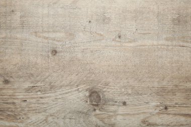 Yatay tahtaları olan hafif eski ahşap arkaplan, kopyalama alanı