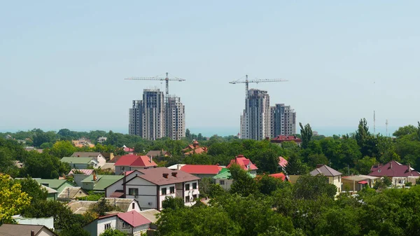 çok katlı binaların inşaatı