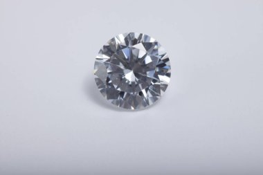 Mücevherler için kristal zirkon elmas boncukları yakın çekim 
