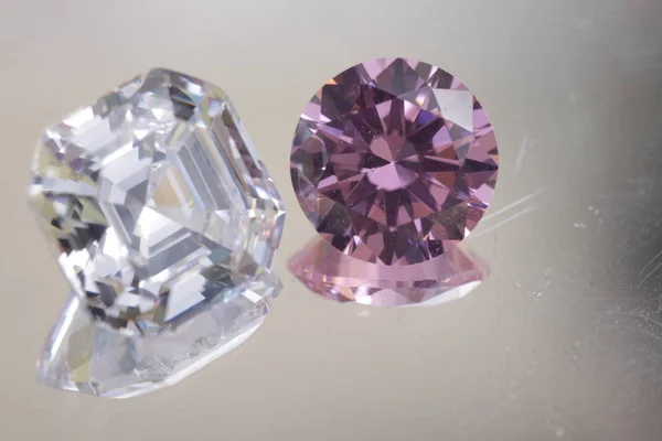 Beautiful Color Crystal Zirconia Diamond Beads Jewelry — 스톡 사진