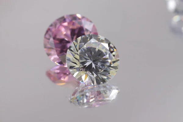 Beautiful Color Crystal Zirconia Diamond Beads Jewelry — 스톡 사진