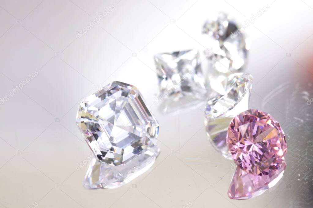 beautiful color crystal zirconia diamond beads for jewelry