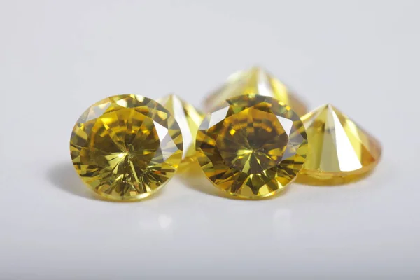 Close Shot Pięknym Multi Kolor Kryształu Cyrkonu Diamenty Koraliki Biżuterii — Zdjęcie stockowe