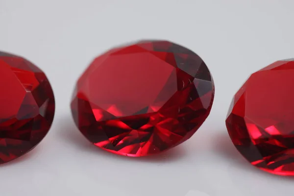 Nahaufnahme Eines Schönen Farbigen Kristalldiamanten Wie Perlen Für Schmuck — Stockfoto