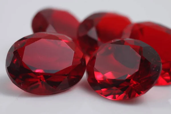 Primo Piano Colpo Bel Diamante Cristallo Colore Come Perline Gioielli — Foto Stock