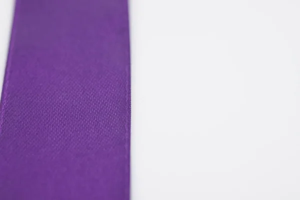 Abstract Defocused Purple Satin Ribbon Background — Stock Photo, Image