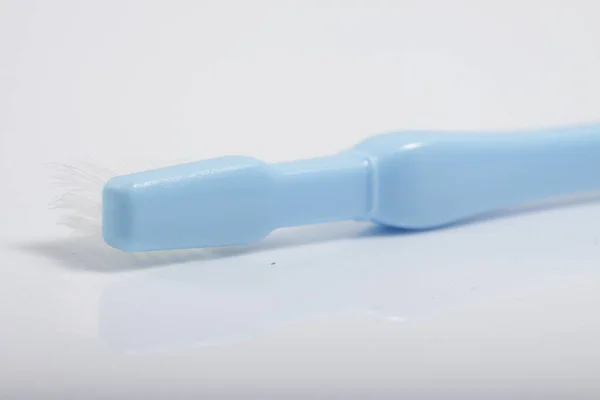 Cepillo Dental Azul Para Niños — Foto de Stock