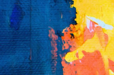 Soyut suluboya arka plan. El çizimi sıra dışı grunge dokusu. Özel tasarım modeli. Dijital yağlı boya sanat eserleri.