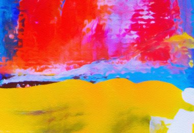 Yaratıcı fikirler için grunge dokusu tasarladım. Makro fırça darbeleri. Yapı arkaplanını özetle. Renkli duvar kâğıdı. Basit grafik tasarım şablonu.