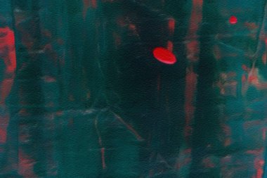 Soyut resim boyalı doku arka planı. Yağ dokunuşları ve tuvale sıçramalar. Tasarım için basit bir yaratıcılık örneği. Makro paleti karışık renklerle kapat. Asıl grunge arkaplanı.