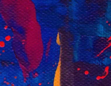 Yağ yapısında çok renkli fırça darbeleri. Grunge güzel sanatlar karışık medya dokusu. Sanatsal açıdan detaylı bir geçmiş. İlginç dizayn edilmiş desen. Arkaplanı yazdırır.