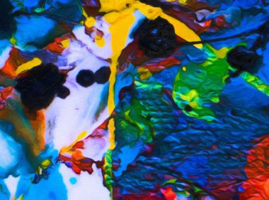 Soyut suluboya arka plan. El çizimi sıra dışı grunge dokusu. Özel tasarım modeli. Dijital yağlı boya sanat eserleri.