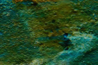 Etkilenme rengi soyut doku sanatı. Artistik parlak arka plan. Yağlı boya sanat eseri. Modern tarz grafik duvar kağıdı. Büyük boya darbeleri. Tasarım çalışması veya duvar kağıdı için renkli desen.