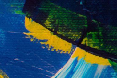 Eskimiş soyut grunge dokusu. Boya darbeleri ve sıçramalarla dolu bir arka plan. Kirli ve lekeli desenler. Retro yağ tarzı. Grafik tasarımı için basit yakın çekim şablonu