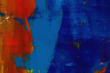 Tuval üzerinde orijinal soyut resim. Karışık ortam düzeni. El çizimi sanat arka planı.