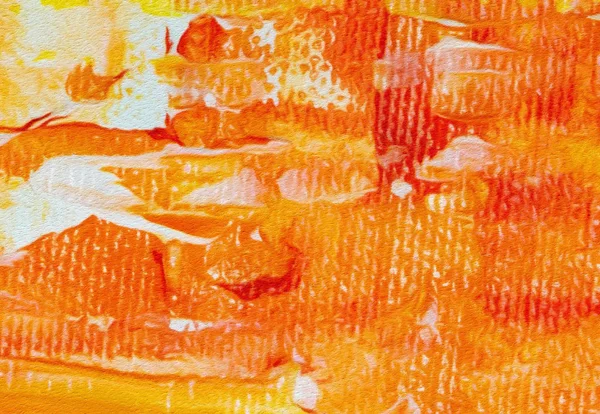 Verwitterte Abstrakte Grunge Textur Hintergrund Mit Farbstrichen Und Spritzern Muster — Stockfoto
