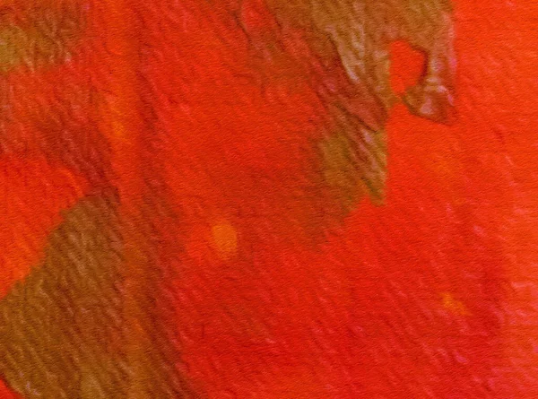 Makro Kağıt Üzerinde Yağlı Fırça Darbeleri Sıçramaları Detaylandırdı Basit Renkli — Stok fotoğraf