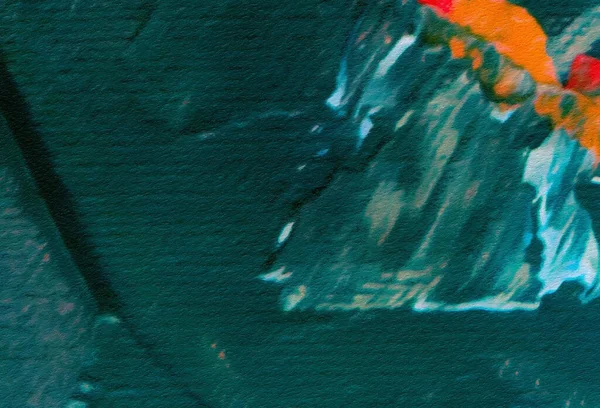 Zárja Olajfesték Elvont Háttér Art Texturált Ecsetvonások Makróban Festészet Része — Stock Fotó