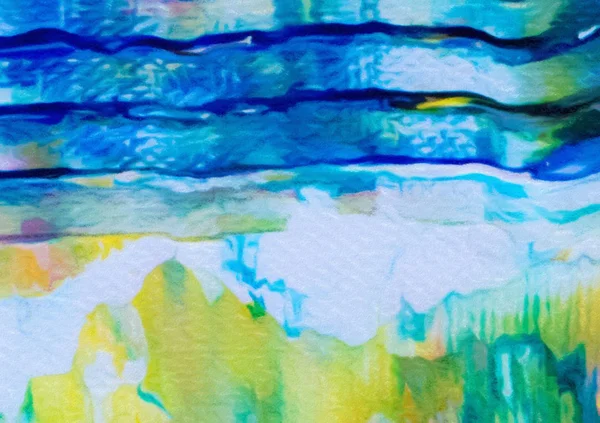 Абстрактне Фарбування Олійного Фону Текстури — стокове фото
