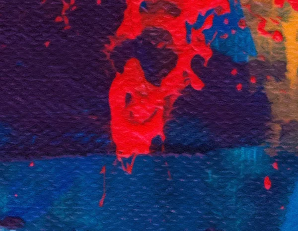 Πολύχρωμο Γδαρμένο Grunge Υφή Στεγνό Λάδι Εγκεφαλικά Φόντο Σχέδιο Σχεδίασης — Φωτογραφία Αρχείου